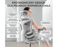 Sihoo DORO C300 PRO Mesh biały - 1542253 - zdjęcie 18